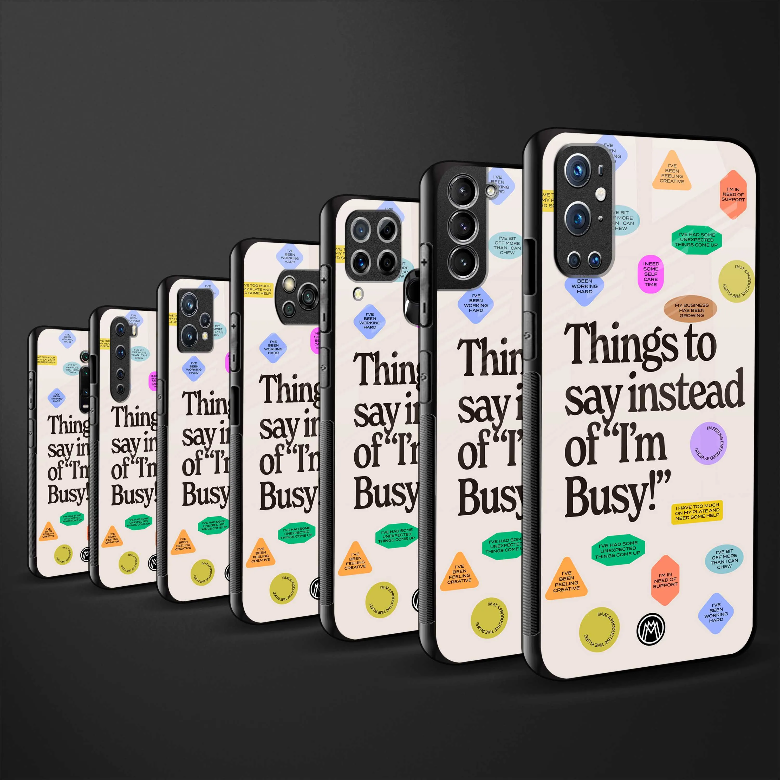 10 Things To Say Phone Case for IPhone 8 Plus | Glass Case