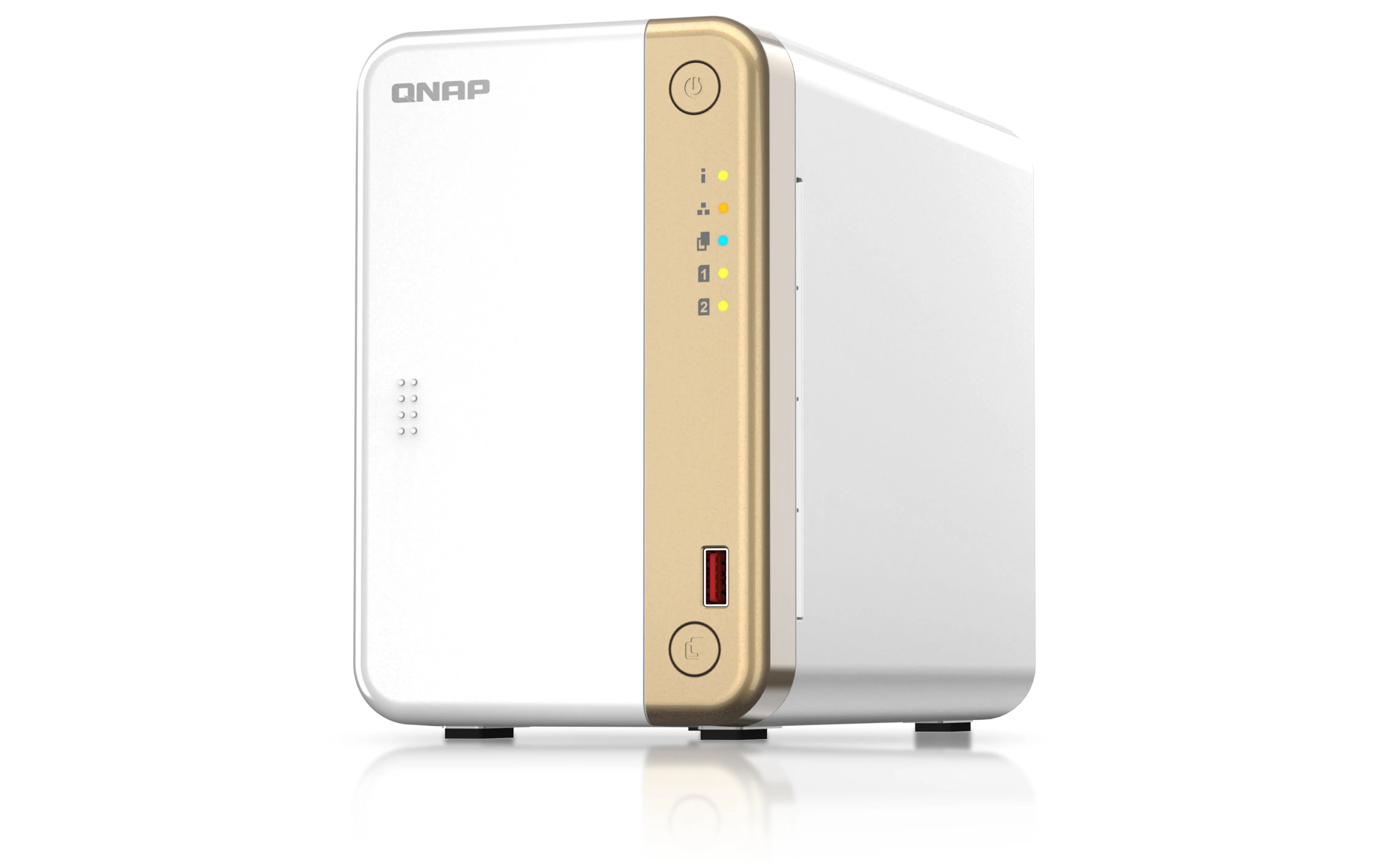 2-Bay Qnap Ts-262-4G Intel Celeron 4 Ghz Quad Core