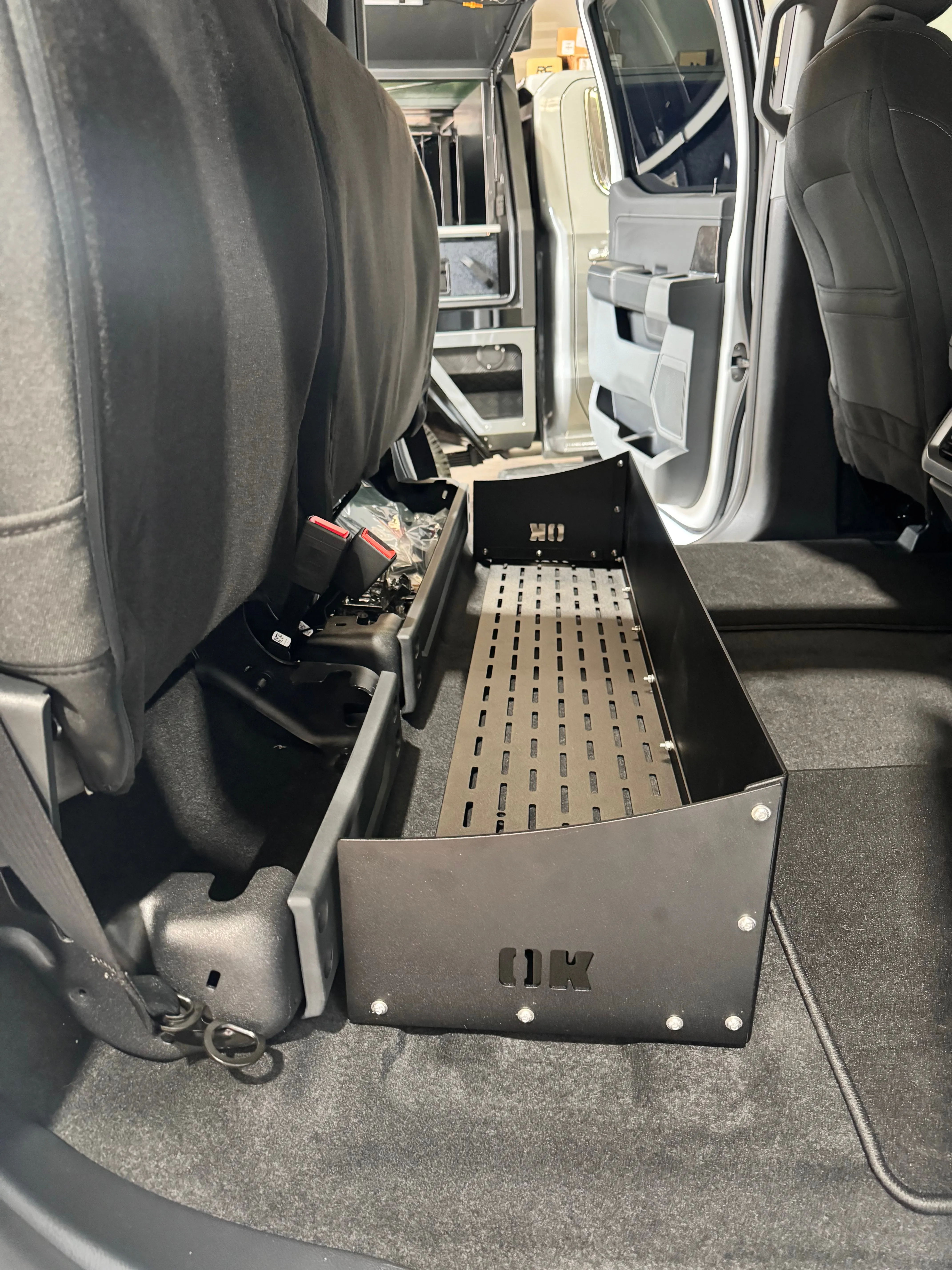 2020  Ford F150/ F250 Under Seat Battery Box