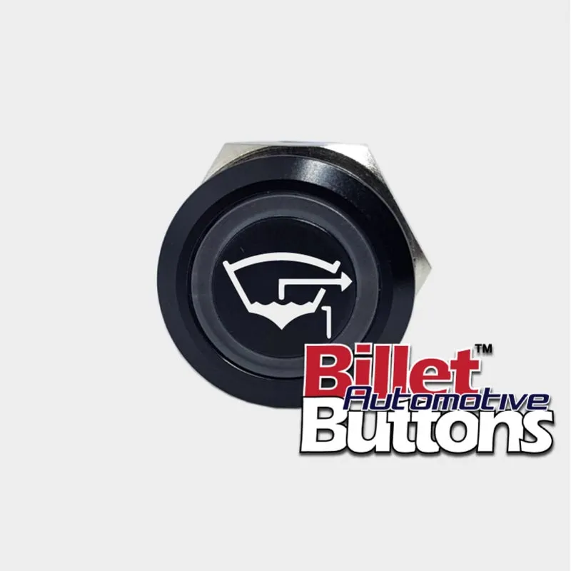 22mm 'BILGE PUMP 1 SYMBOL' Billet Push Button Switch Marine