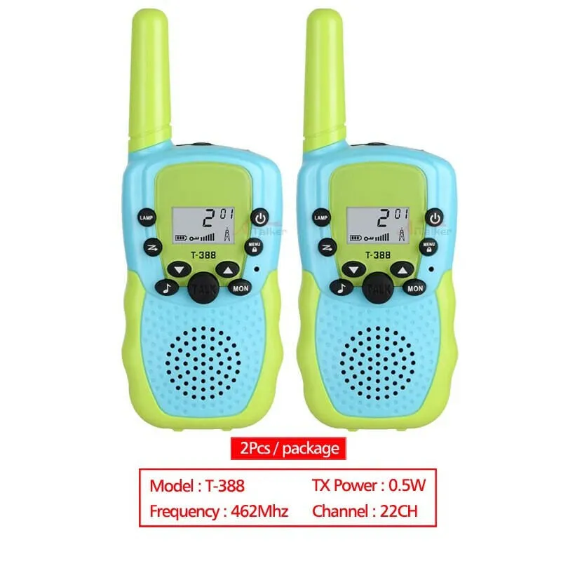 2Pcs Mimi Pc Walkie Talkie For Kids Boys Girls Tablet Funny Toys UHF Two Way Radio Talki Walki Children Interphone Free Talk