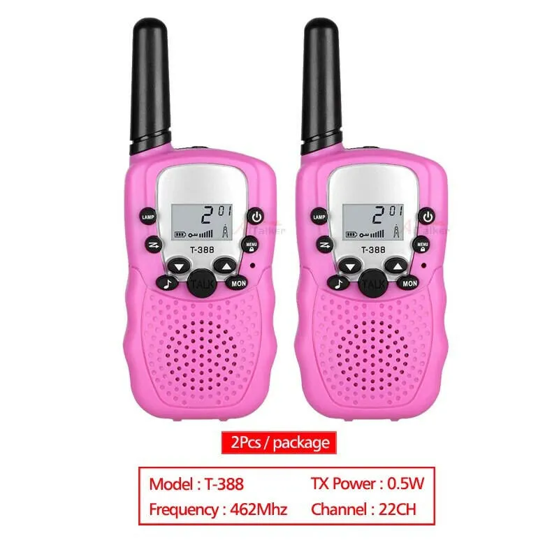 2Pcs Mimi Pc Walkie Talkie For Kids Boys Girls Tablet Funny Toys UHF Two Way Radio Talki Walki Children Interphone Free Talk