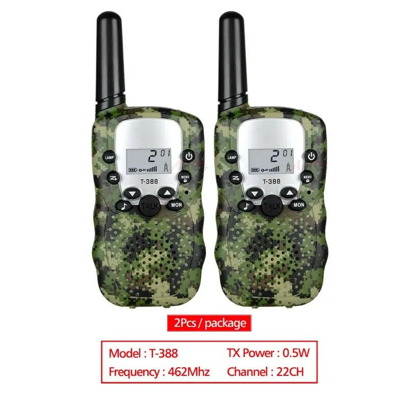 2Pcs Mimi Pc Walkie Talkie For Kids Boys Girls Tablet Funny Toys UHF Two Way Radio Talki Walki Children Interphone Free Talk