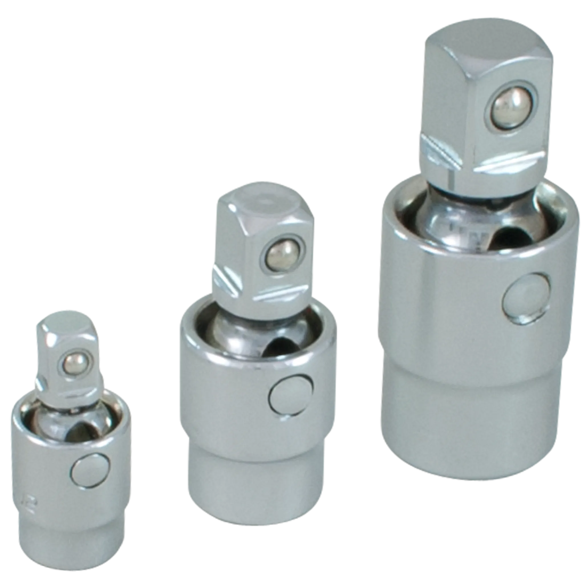 3 Piece Chrome Universal Swivel Joint Set