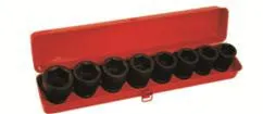 3/4" Dr. 8 PCS Impact Socket Set, Metric