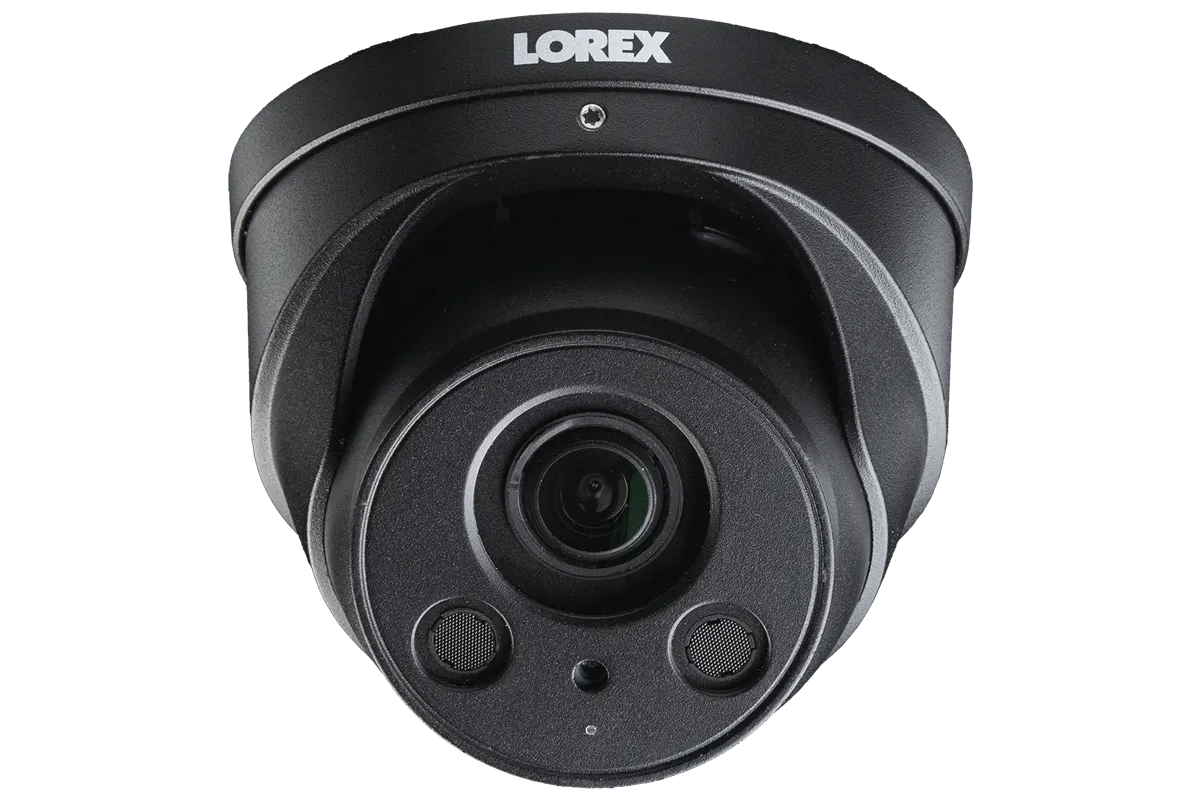 4K Nocturnal IP NVR System with Four 4K (8MP) Motorized Zoom Lens Dome Cameras, 250FT Night Vision