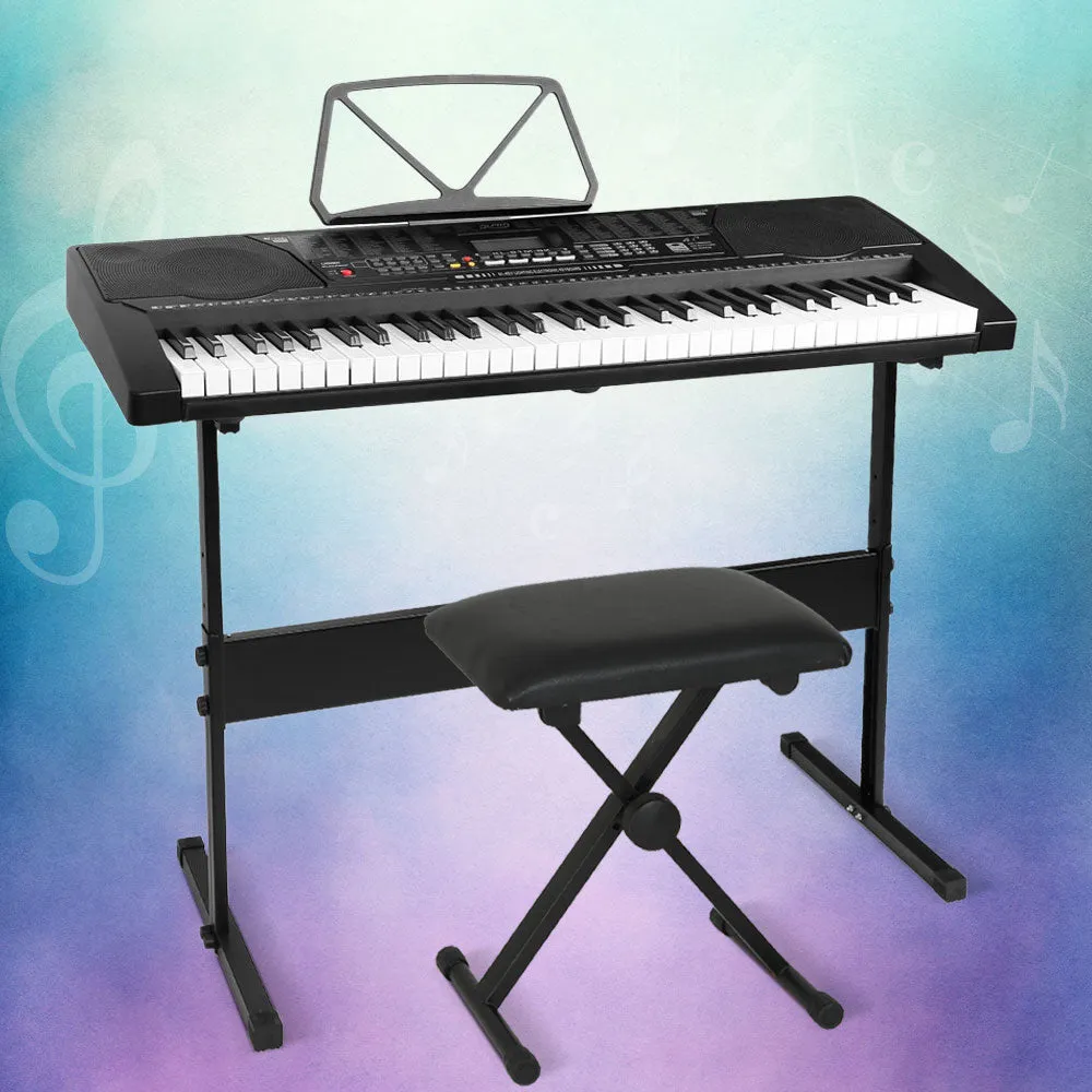 61-Key Digital Piano with Stand & Stool, Alpha