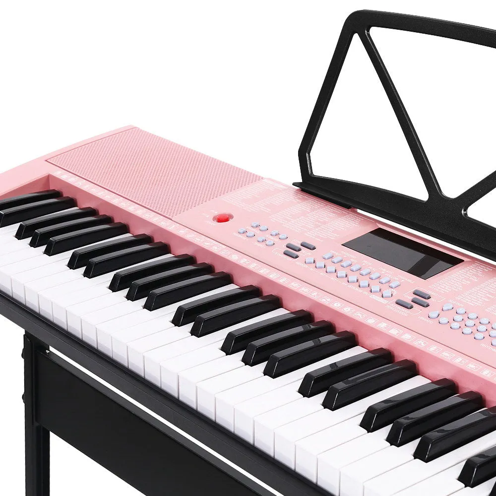 61-Key Lighted Keyboard w/ Stand, 255 Rhythms, Alpha