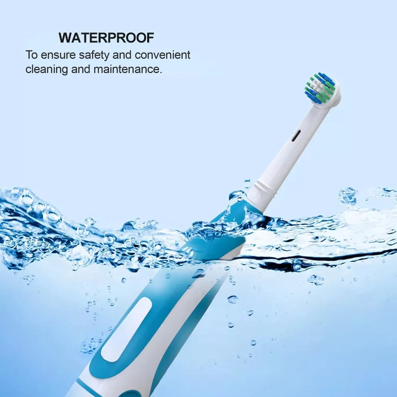 6209 Electric Toothbrush for Adults and Teens, Electric Toothbrush Battery Operated Deep Cleansing Toothbrush.