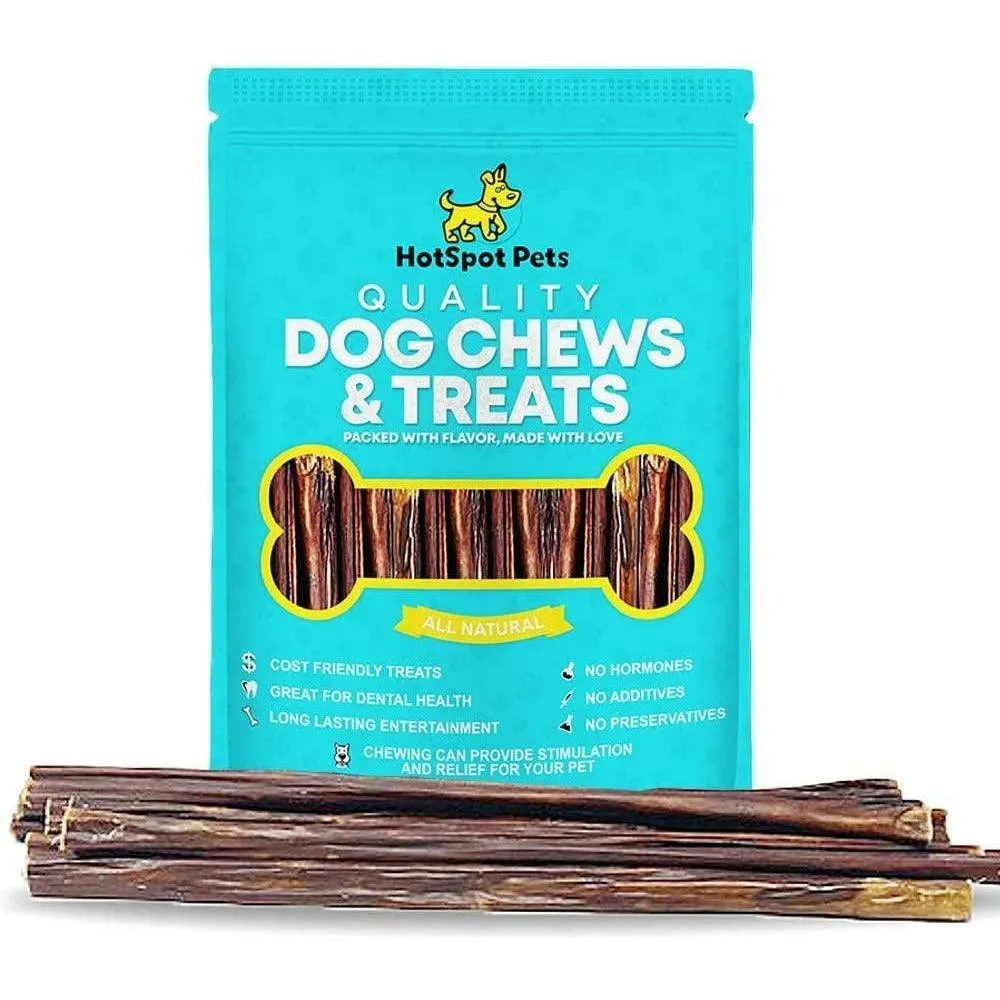 6" Beef Esophagus Gullet Sticks for Small & Medium Dogs