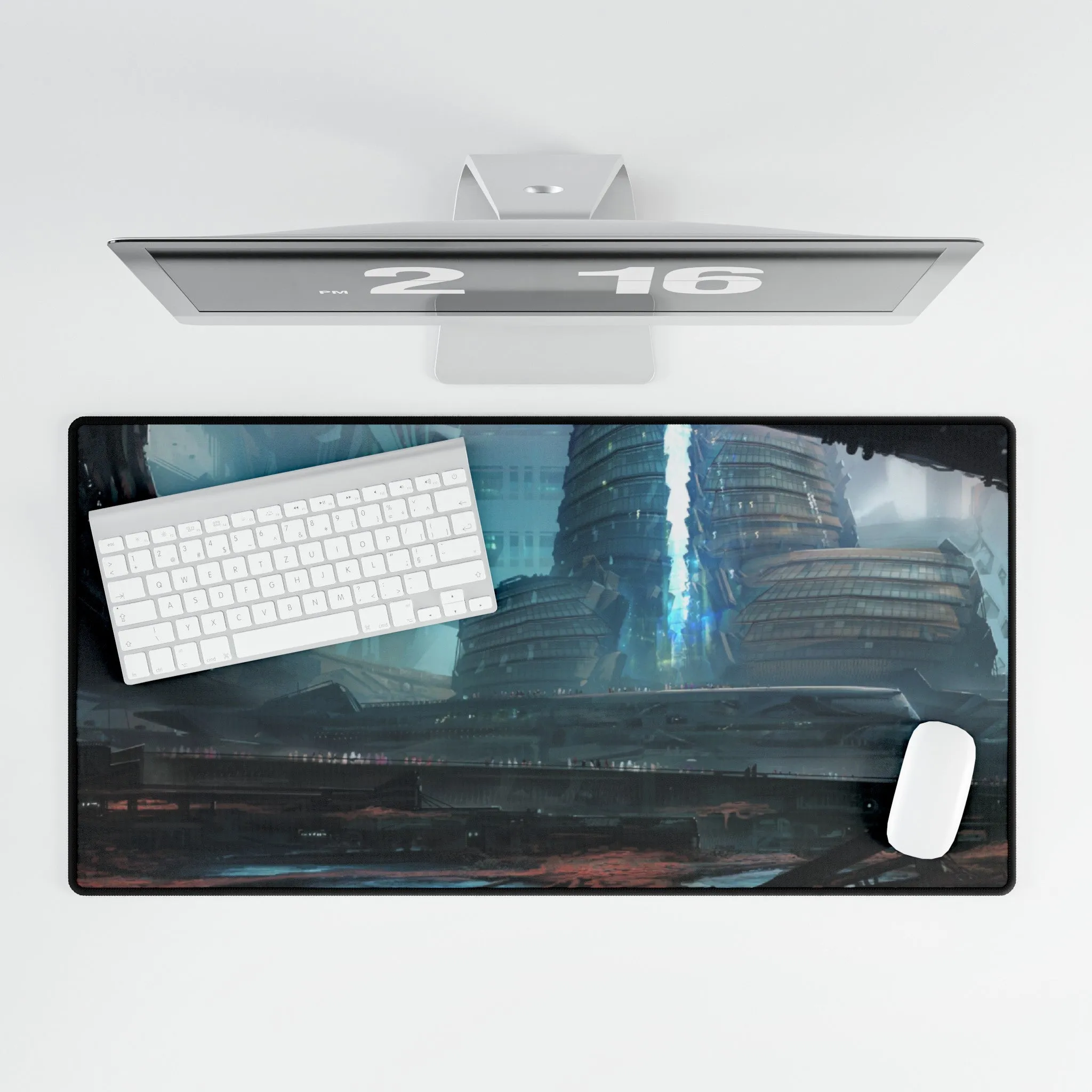 A mall from out of this world Mouse Pad (Desk Mat)