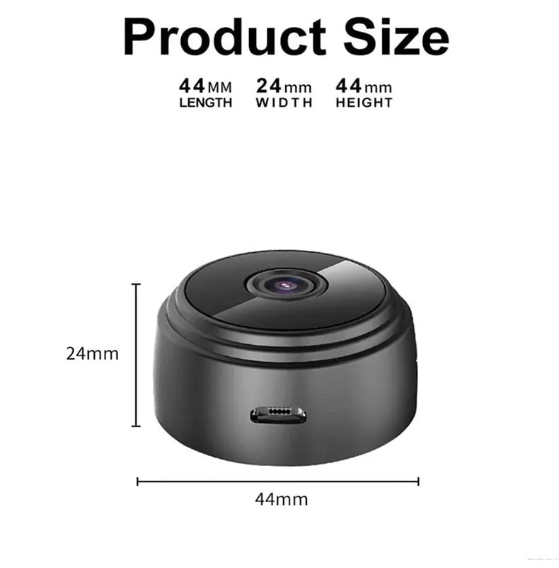 A9 Mini Camera Wifi Camera 1080P HD Ip Camera Night Voice Video Security Wireless Mini Camcorders Surveillance Cameras