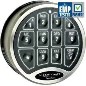 Accessory - Electronic Lock - BackLit - Chrome