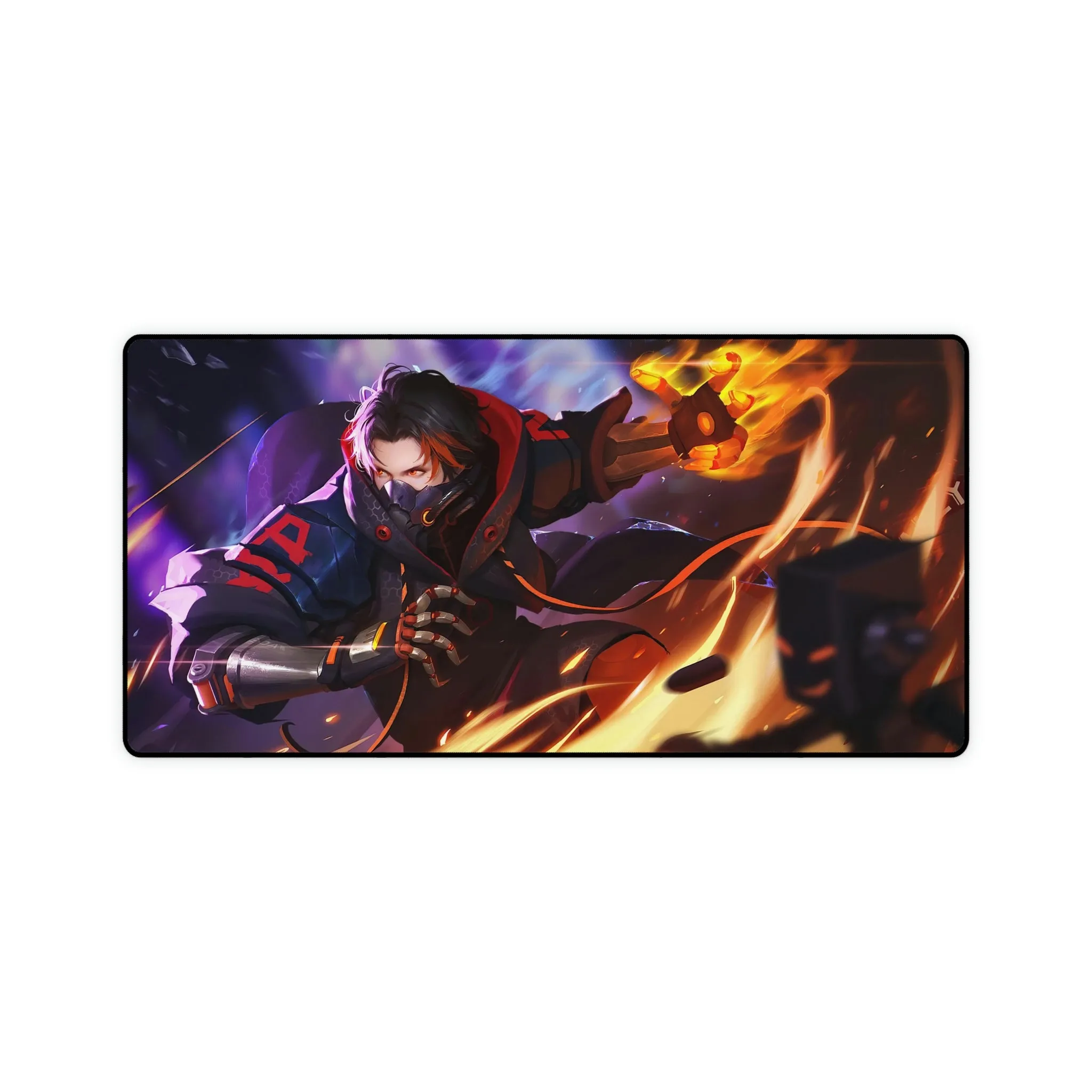 Ace, Flame, One Piece, Anime, Mouse Pad (Desk Mat)