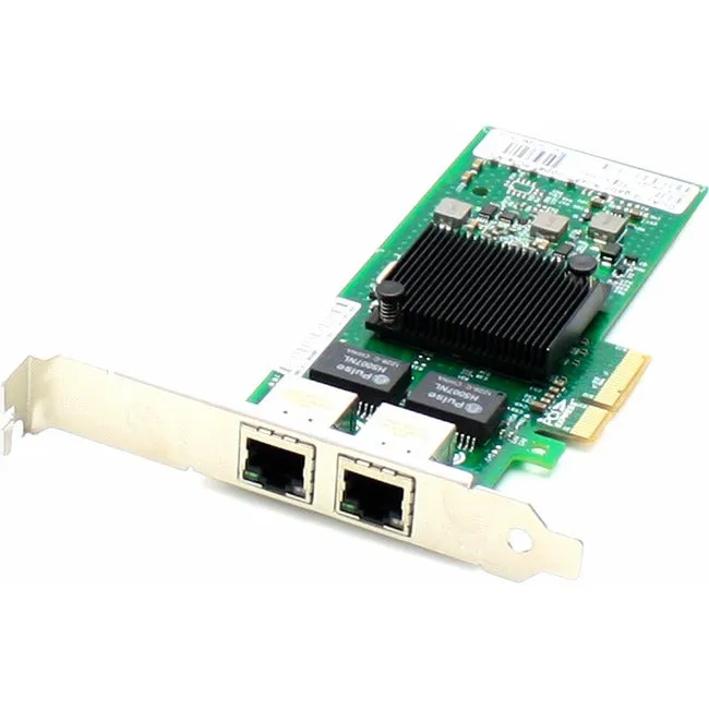 AddOn IBM 42C1780 Comparable 10/100/1000Mbs Dual Open RJ-45 Port 100m PCIe x4 Network Interface Card 42C1780-AO