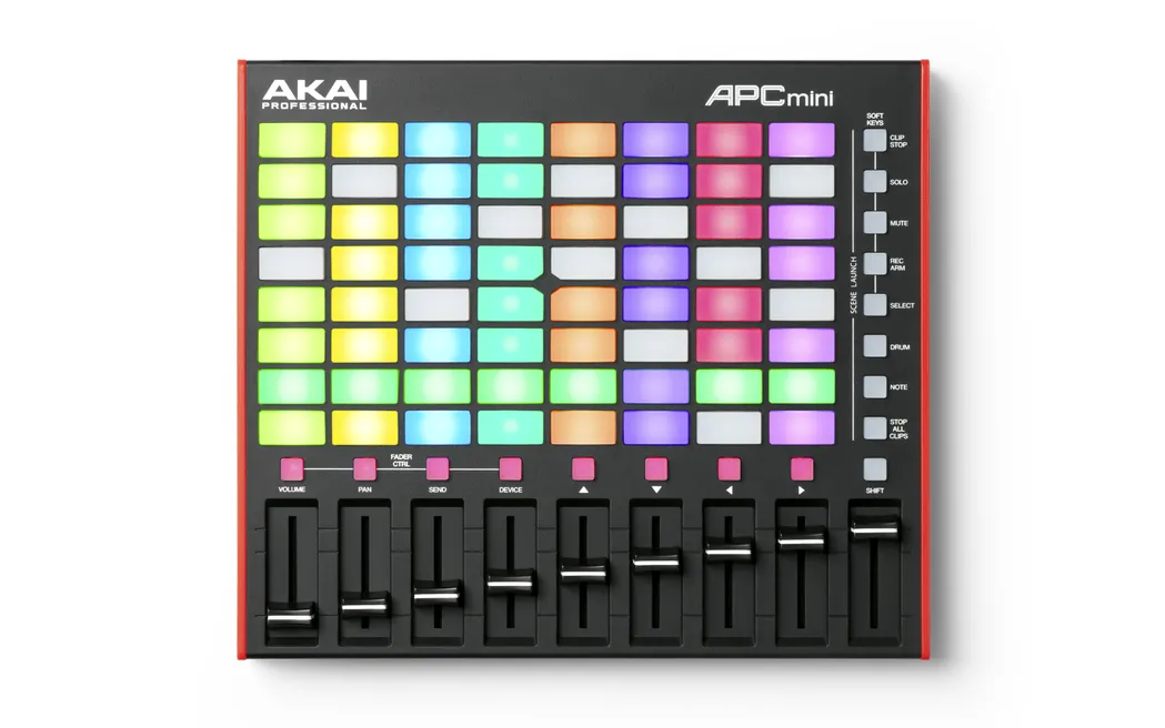 Akai APCMINI2 Compact USB Bus-Powered 64-Button Clip Launch Controller