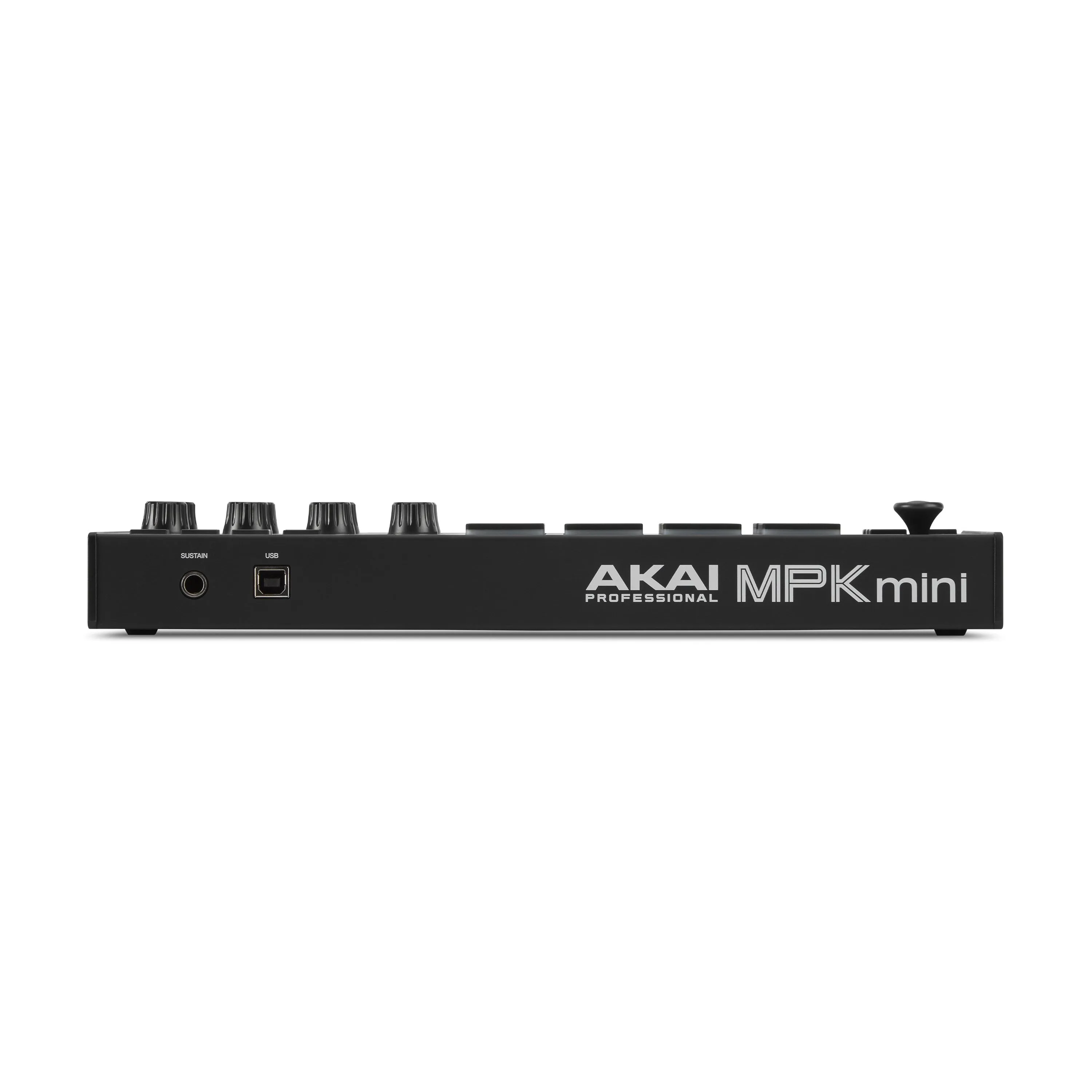 Akai MPKMINI3B Ultra Compact 25-Key Mini Keyboard Controller and Pads, Black