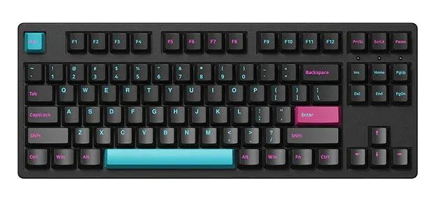 Akko 87K Midnight 3087 DS Pink Switch Keyboard