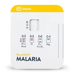 Alere Poc Binaxnow Malaria Test Control Positive Malaria 10/Kt