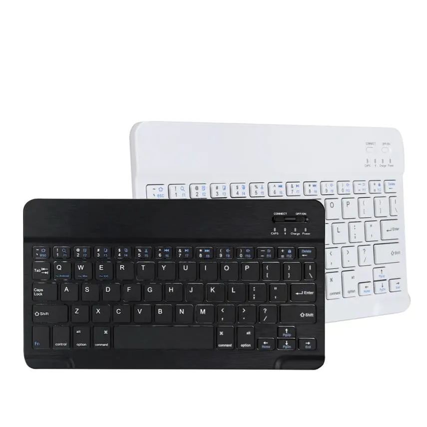 Aluminum gaming keyboard Ultra Slim Wireless Bluetooth Keyboard For Apple iPad Mac PC Macbook