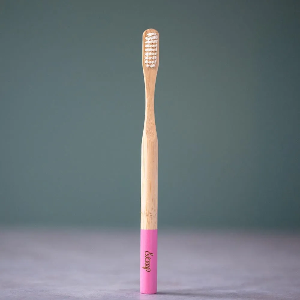 &Keep Bamboo Toothbrush & Toothpaste Tablets Set