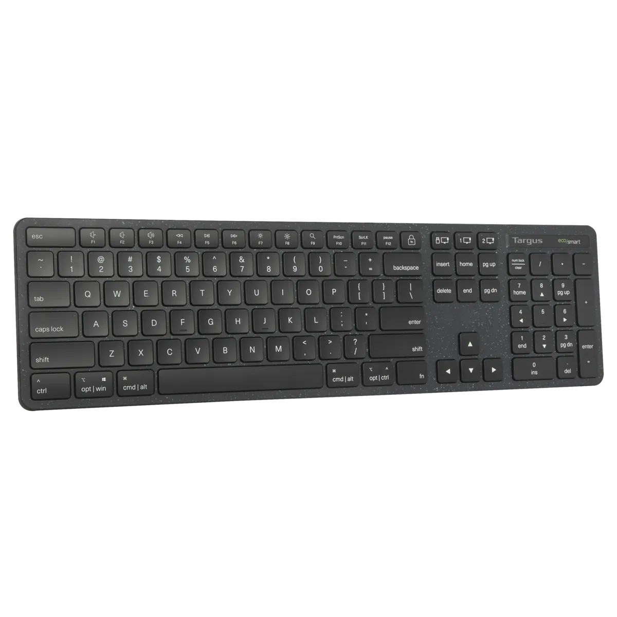 Antimicrobial Full-Size Wireless EcoSmart™ Keyboard and Midsize Comfort Mouse Combo