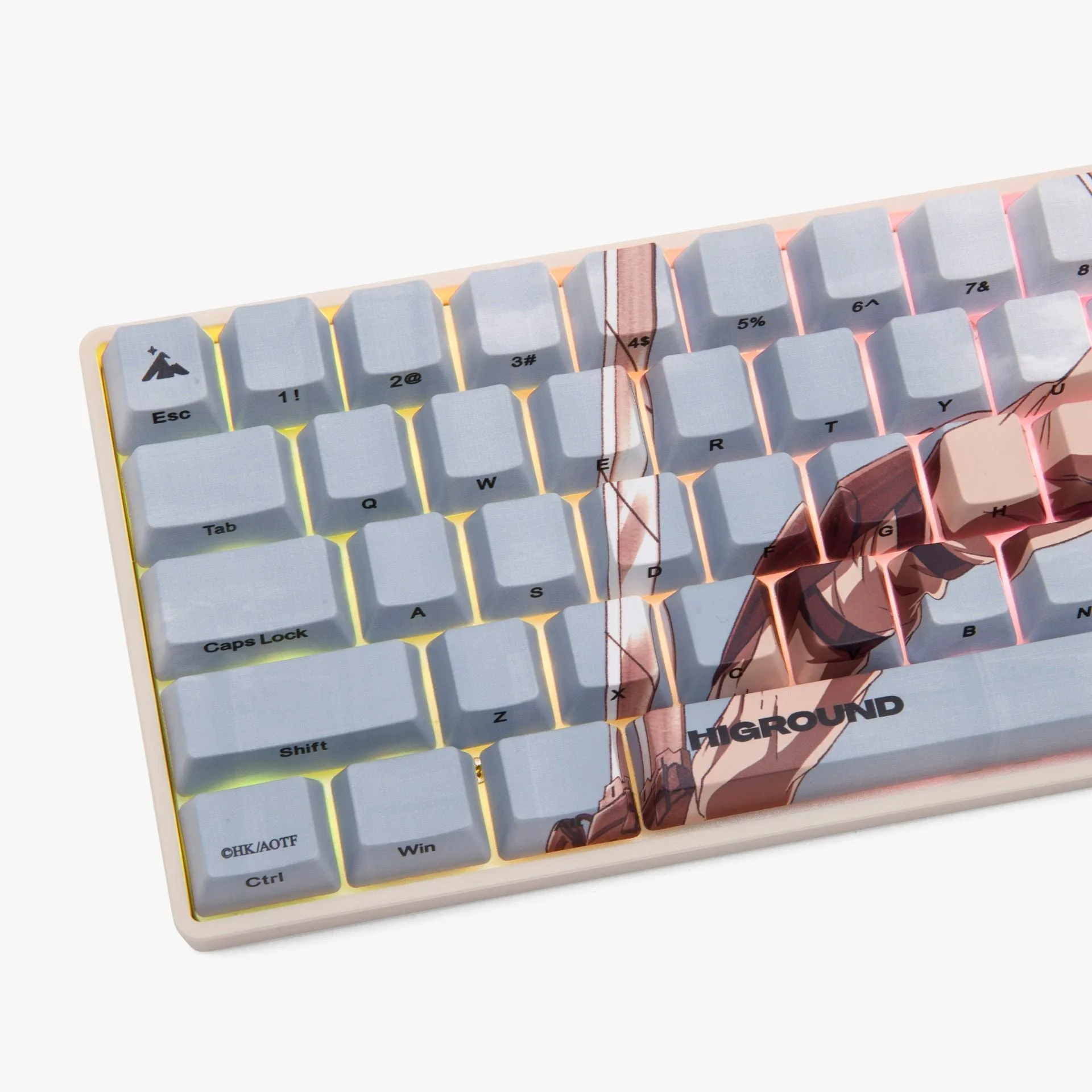 AOT2 x HG Base 65 Keyboard - LEVI