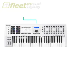 Arturia KEYLABMKII49WH MIDI Controller Keyboard - White