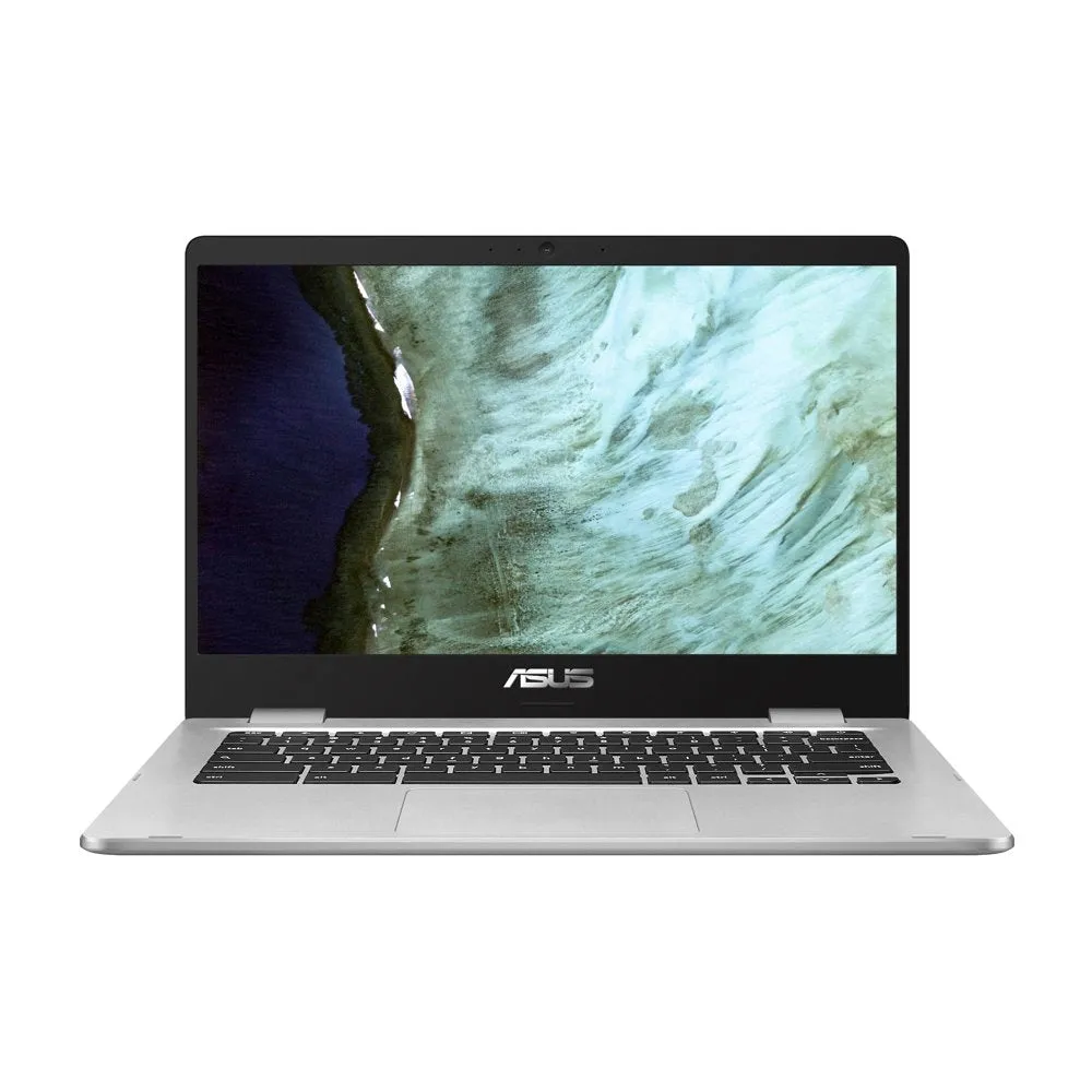 ASUS C423NA-WB04 14" HD Celeron N3350 1.1GHz Intel HD Graphics 500 4GB RAM 64GB SSD Chrome Silver