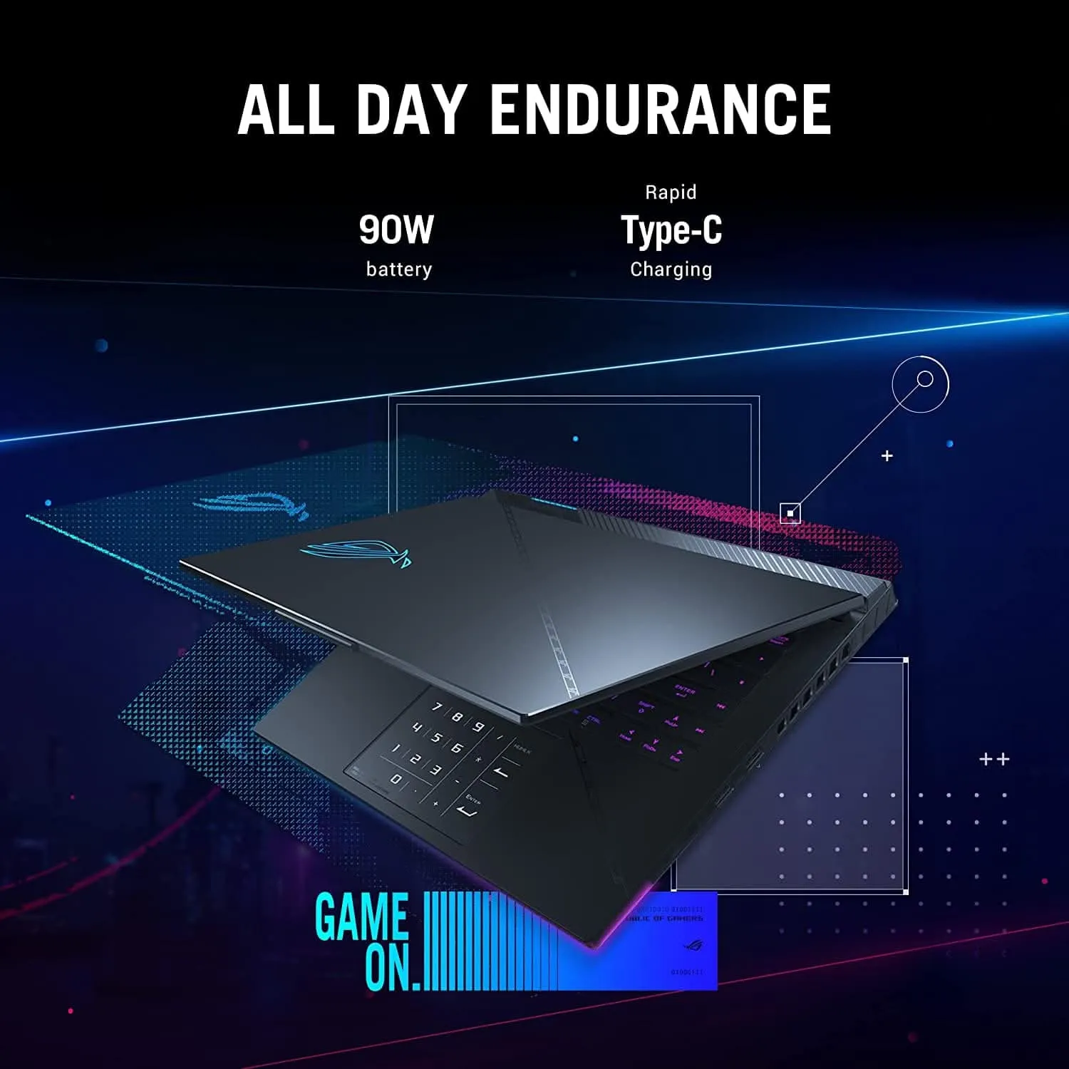 ASUS ROG STRIX SCAR 16 G634JZ-NM057WS [CI9-13980HX 13TH GEN/32GB DDR4/1TB SSD/NO DVD/WIN11 HOME MSO/16.0 INCH/12GB GRAPHICS RTX 4080/1 YEAR/BLACK]