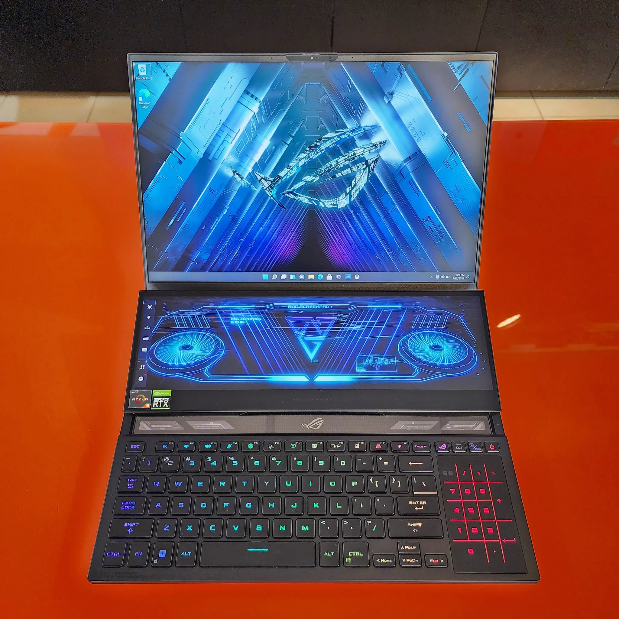 Asus Rog Zephyrus Duo 16 GX650RX-XS97 Ryzen 9 6900hx Rtx 3080 Ti 165hz Qhd  Laptop