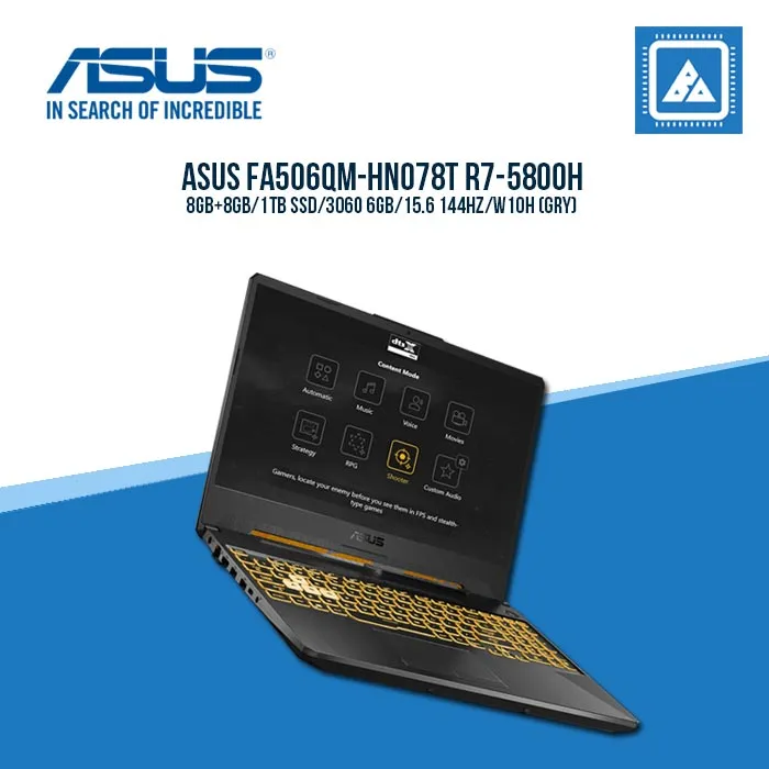 ASUS TUF GAMING A15 FA506QM-HN078T R7-5800H