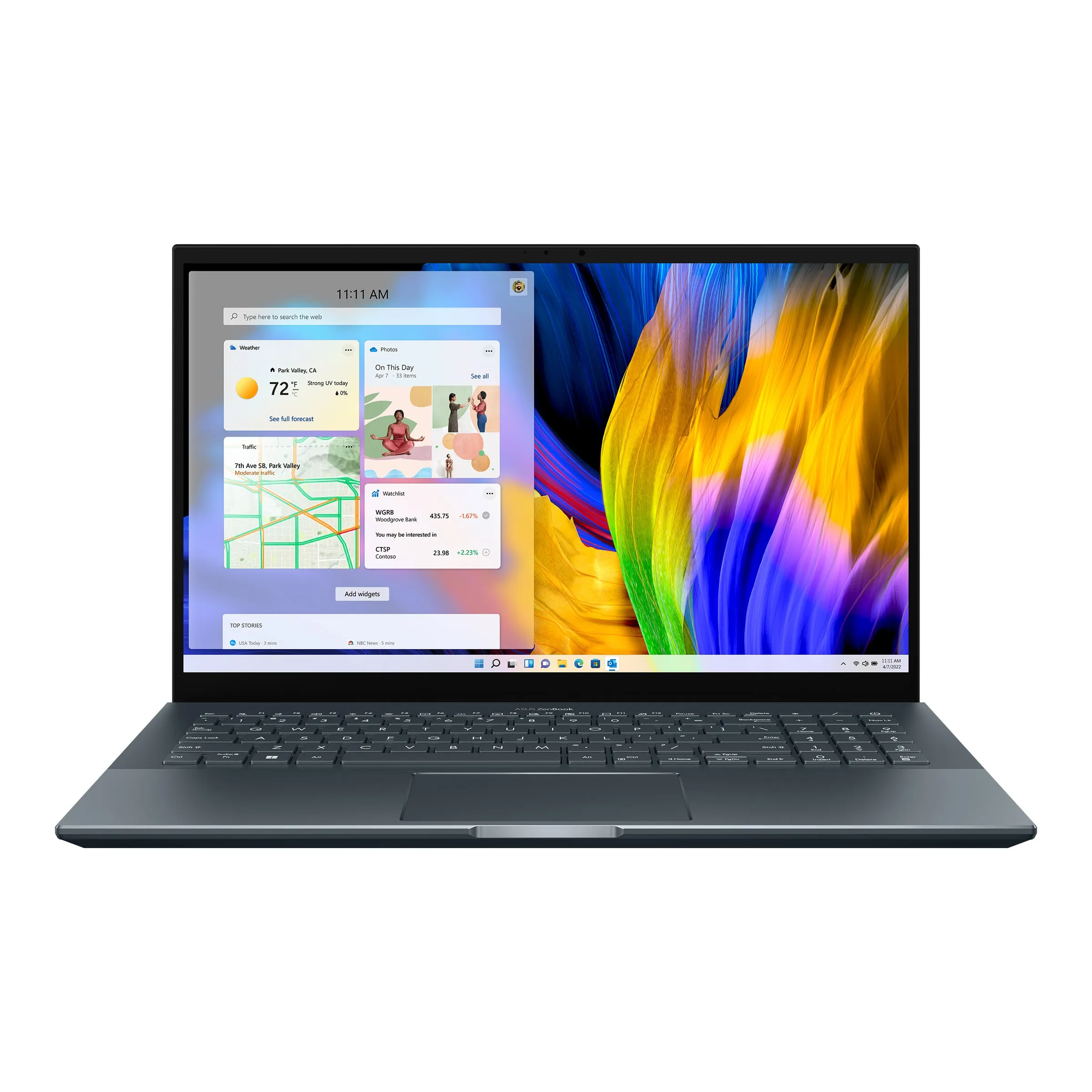 Asus Zenbook Pro 15 Oled UM535QE-XH91T Ryzen 9 5900hx Rtx 3050 Ti Touch 15.6” Creator Laptop (New OB)