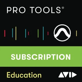 Avid Pro Tools Studio 1-Year Subscription for Students & Teachers (Download)