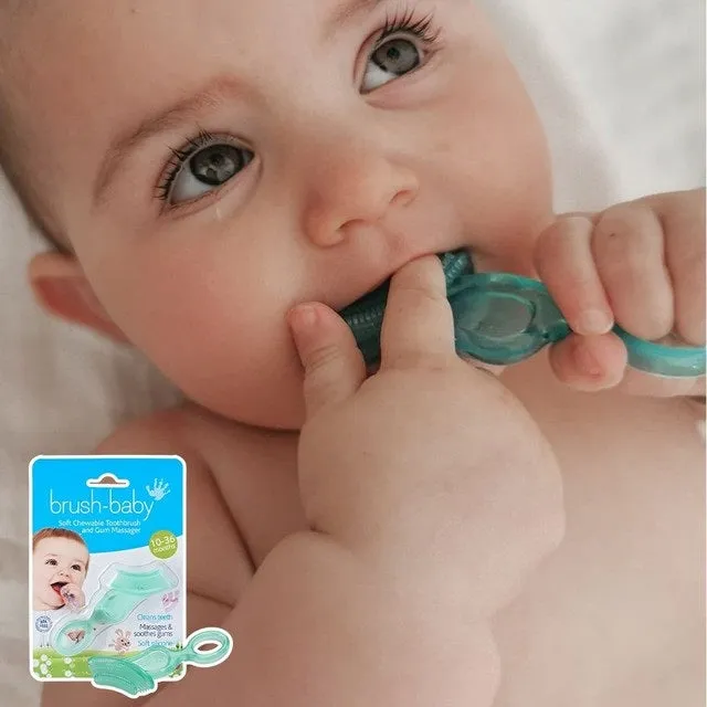 Babybrush Chewable Toothbrush For Babies - Baby Teether