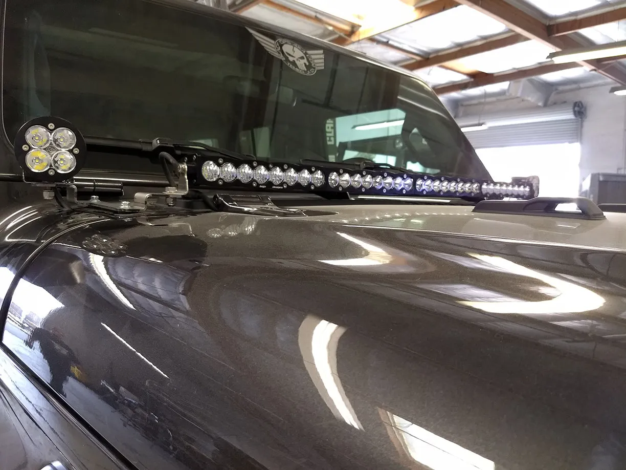 Baja Designs Cowel Mounts and Lights - Jeep JL