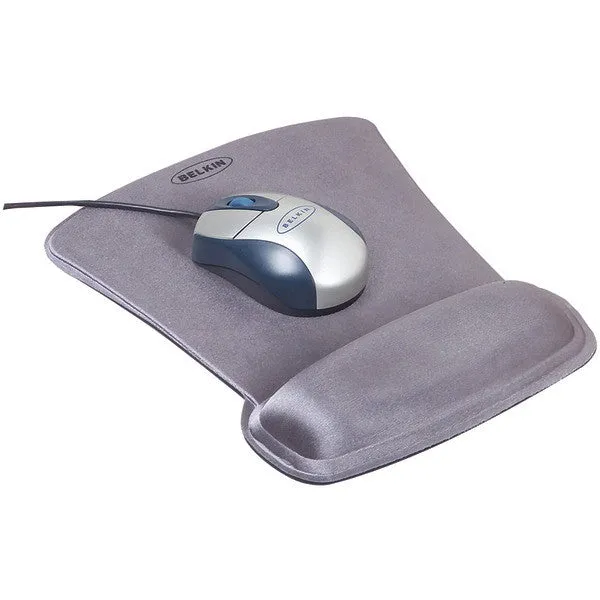 BELKIN F8E262-SLV WaveRest(R) Gel Mouse Pad (Silver)