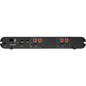 Belkin Universal 2nd Gen Secure KVM Switch w/ CAC - 2 Computer(s) - 1 Local User(s) - 3840 x 2160 - 7 x USBHDMI - Desktop, Under TableDisplayPort - TAA Compliant