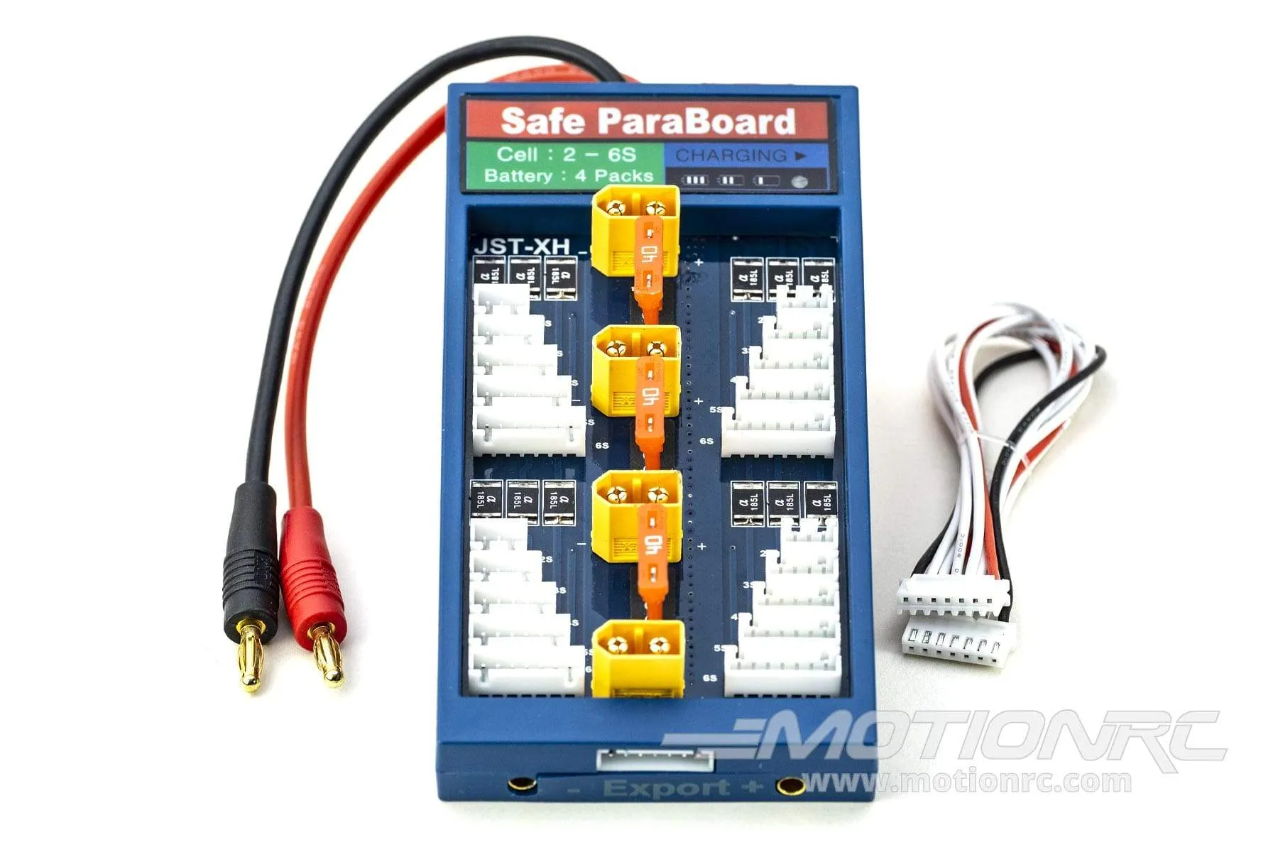 BenchCraft 4-Way 2S-6S XT60 Parallel Charging Board