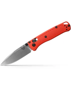 Benchmade 533-04 Limited Mini Bugout AXIS Folding Knife 2.82in S30V Blade Mesa Red Grivory Handles