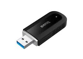 Benq Wd02at - Network Adapter - Usb 2.0 - 802.11Ax, Bluetooth 5.2 - Black