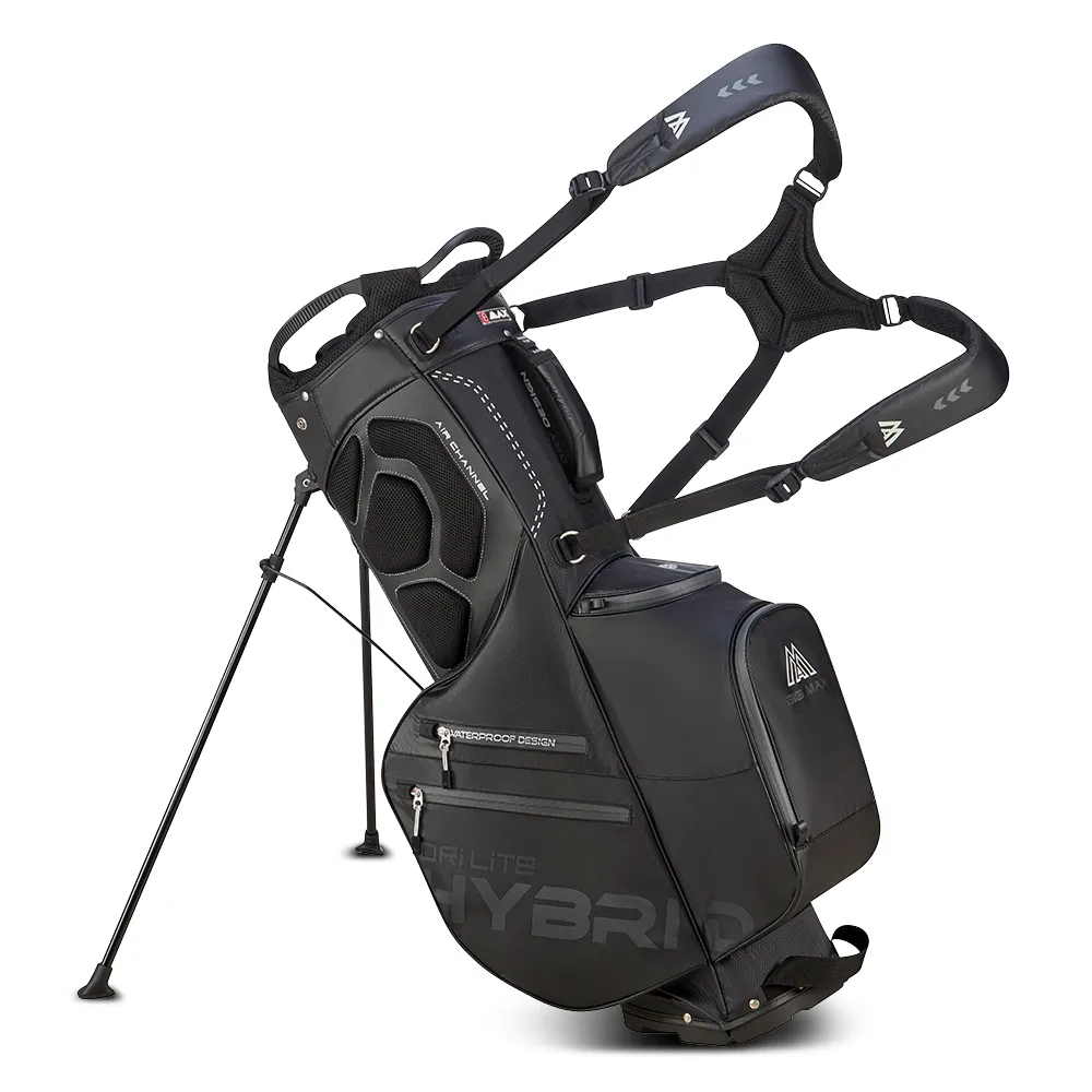 Big Max Dri Lite Hybrid Plus Golf Stand Bag 2024 - Black