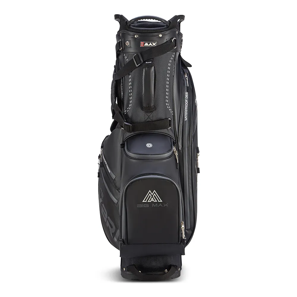 Big Max Dri Lite Hybrid Plus Golf Stand Bag 2024 - Black