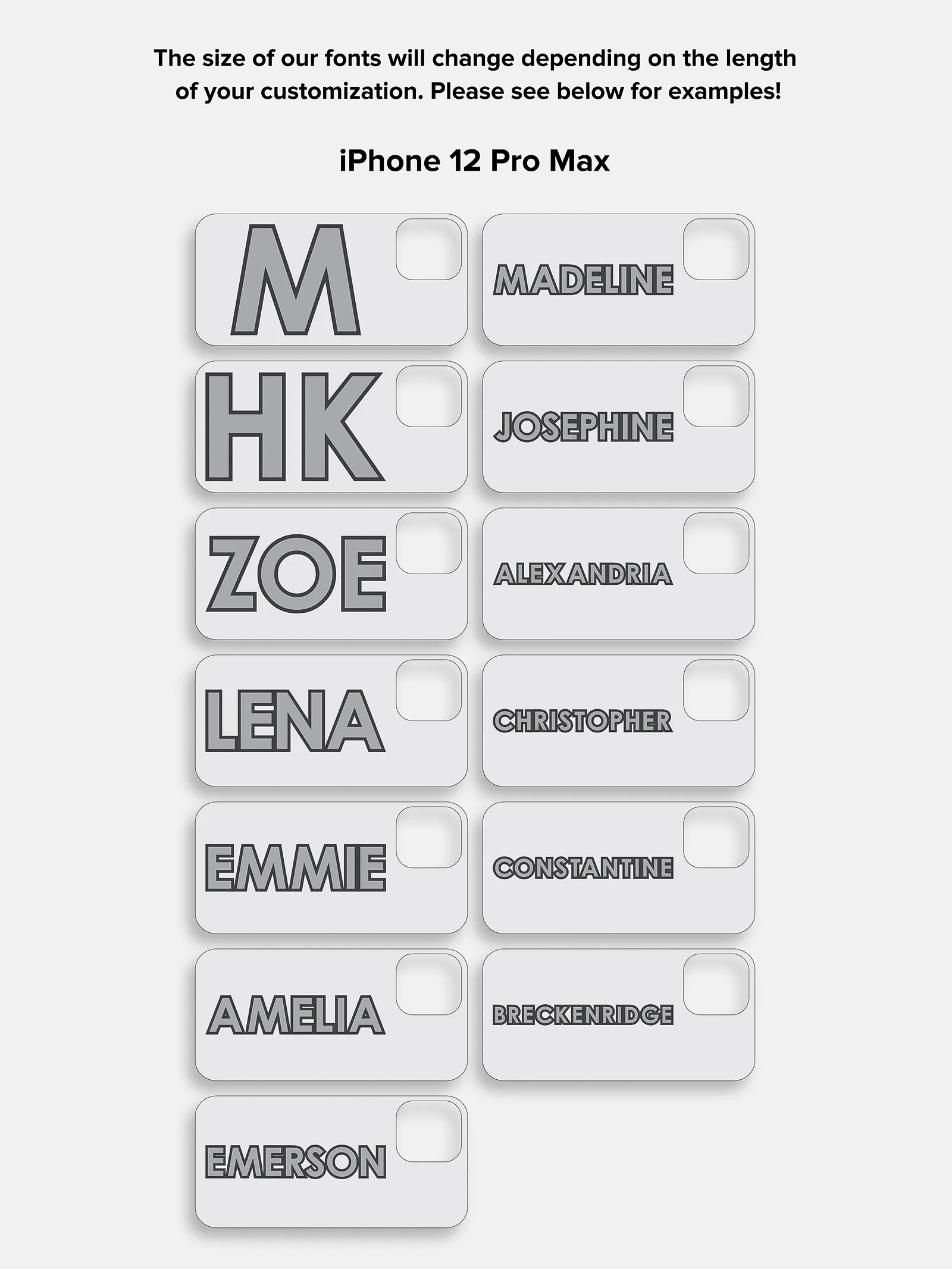 Block Font Custom IPhone Case - Green/Light Pink