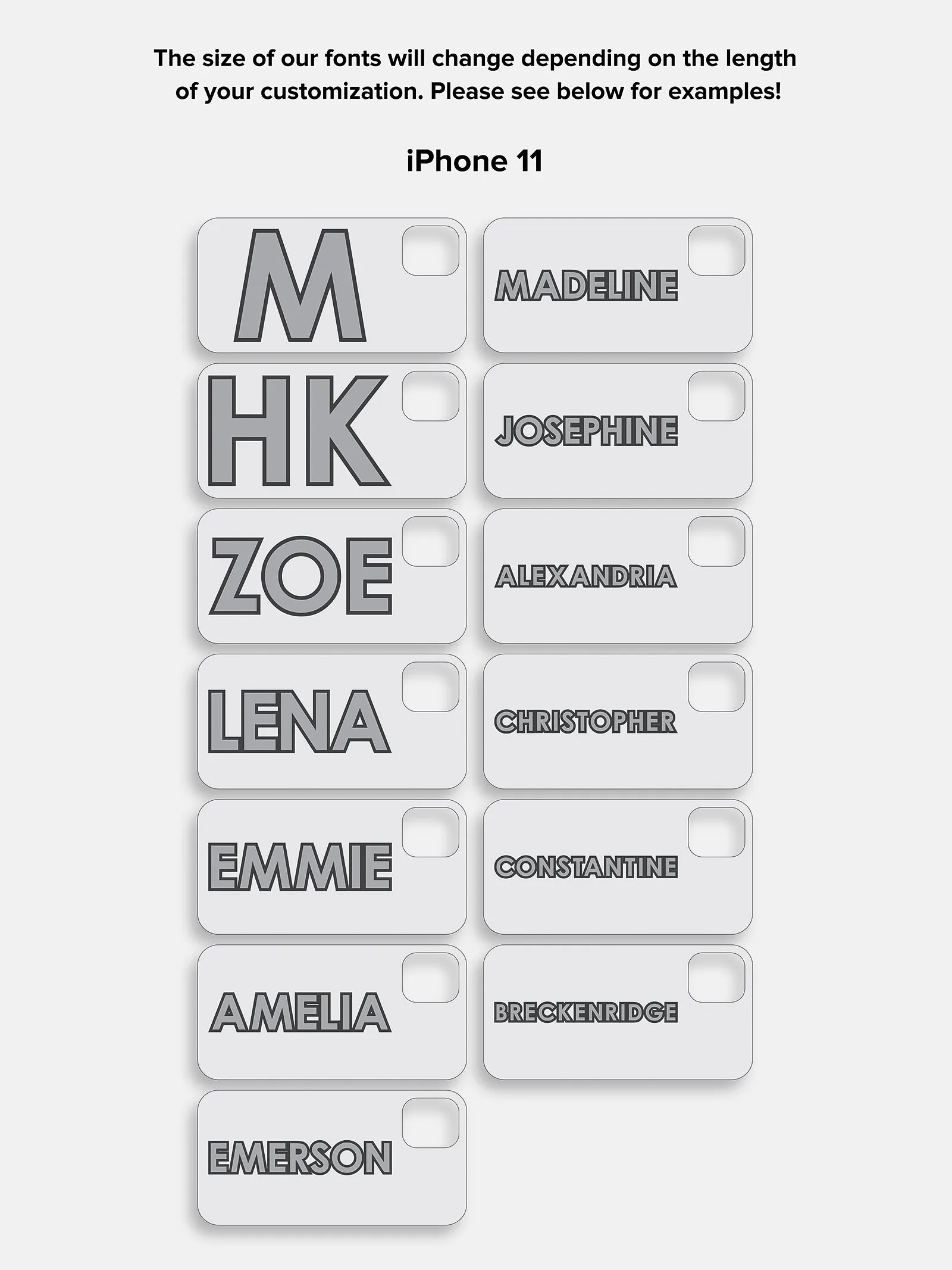 Block Font Custom IPhone Case - Green/Light Pink