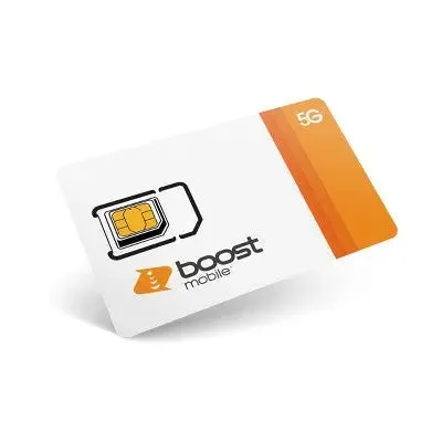 Boost Mobile Preloaded SIM Card (15GB) - 1 Month