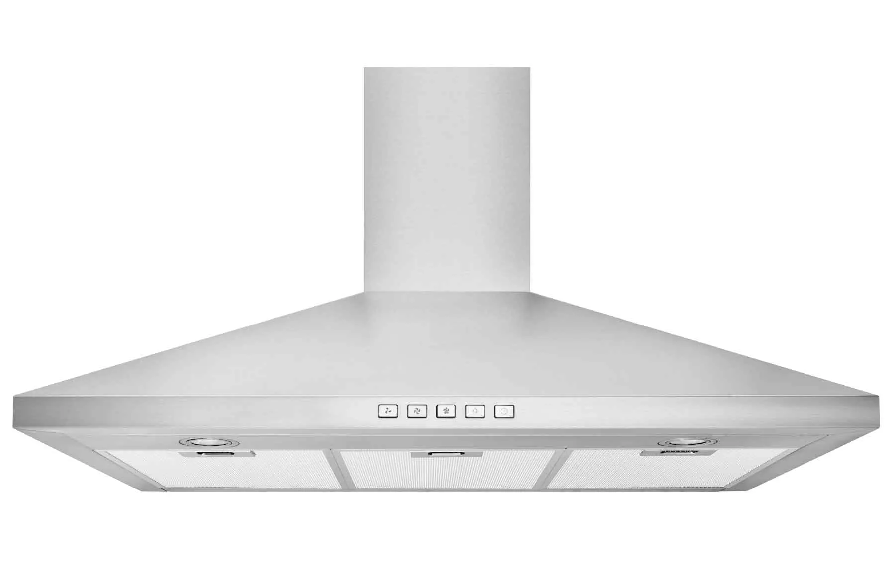 Broan Stainless Steel 36" 450 CFM Designer Pyramidal Chimney Hood - BWP1364SS