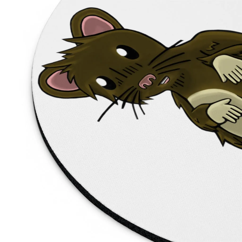 Brown Hamster Mouse Pad