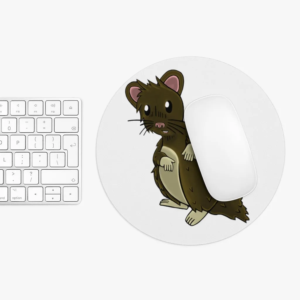 Brown Hamster Mouse Pad