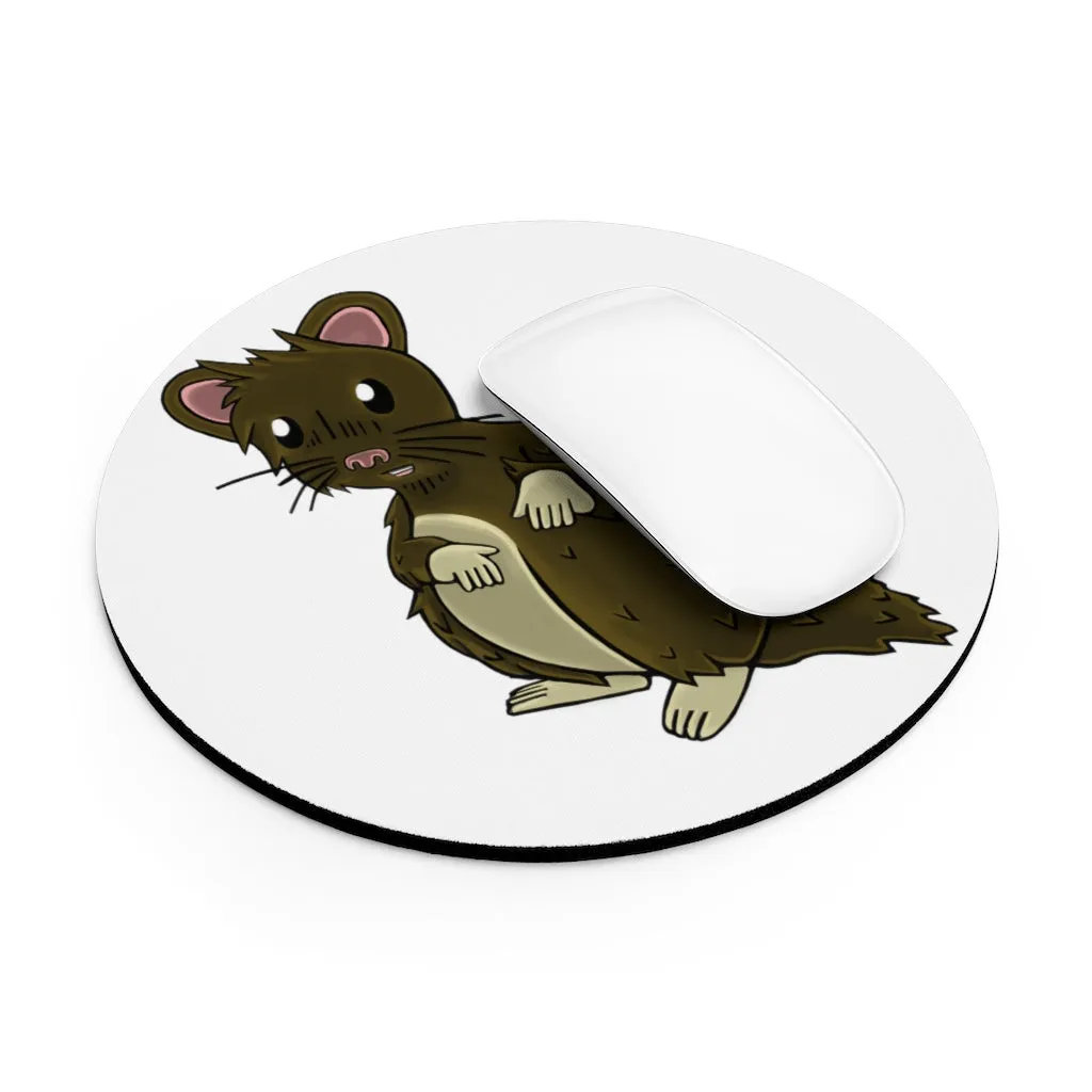 Brown Hamster Mouse Pad